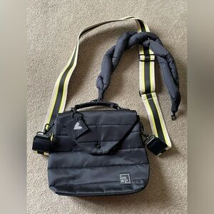 HKWP Black Crossbody Bag